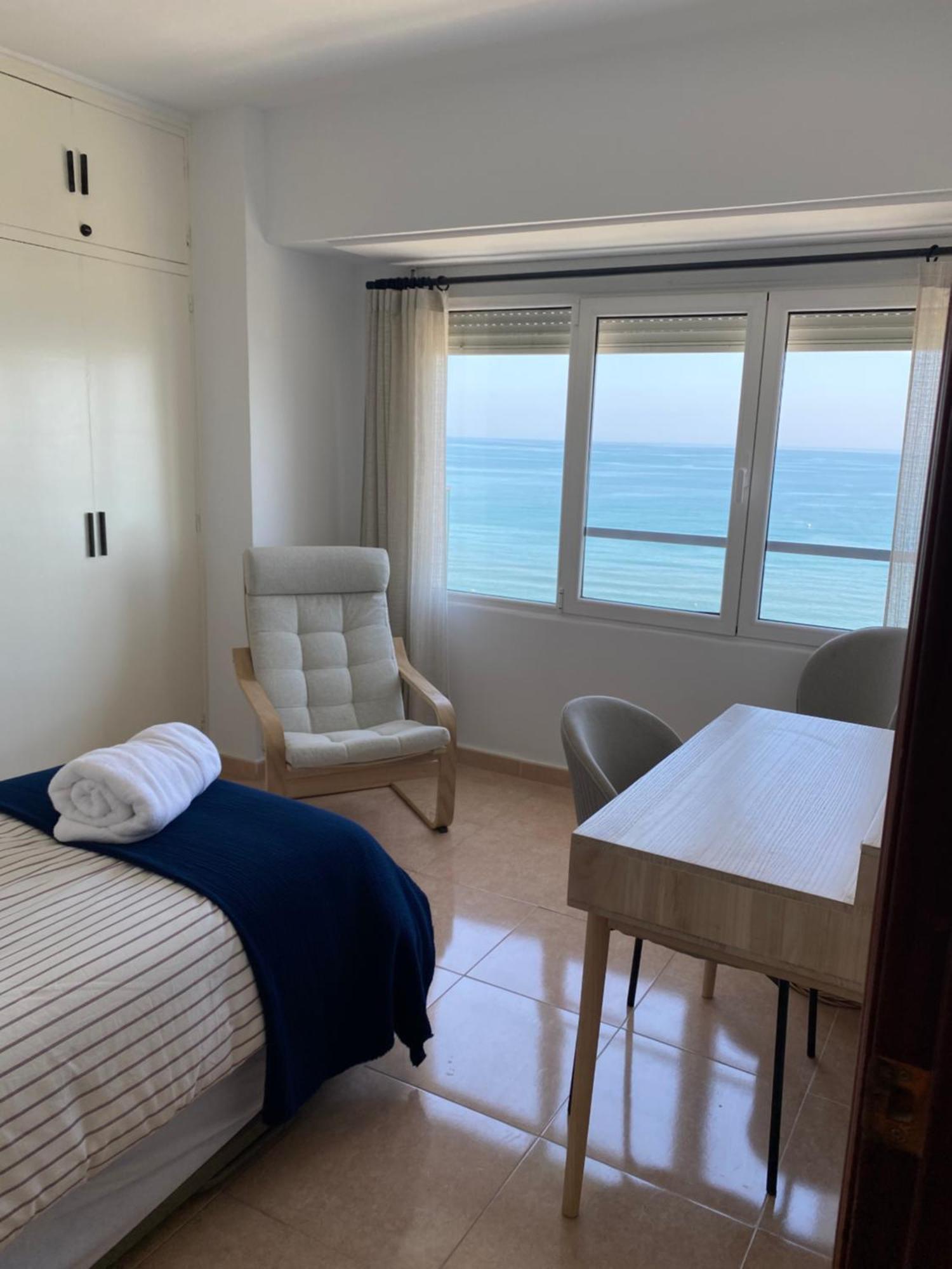 Apartamento Con Terraza Vista Al Mar Malagueta Malaga Exterior photo
